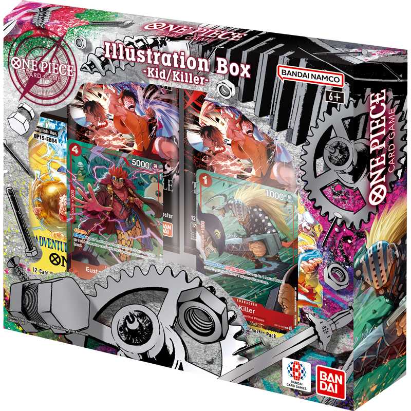 ONE PIECE TCG ILUSTRATION BOX IB-08 - INGLES