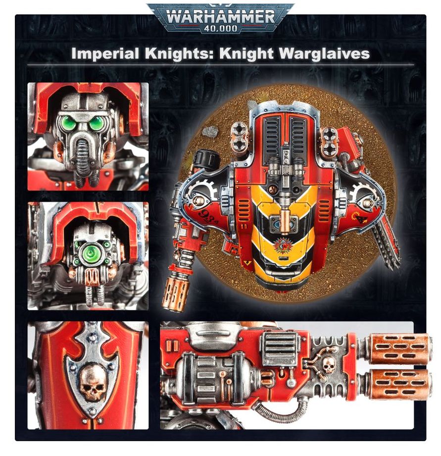 IMPERIAL KNIGHTS: KNIGHT ARMIGERS