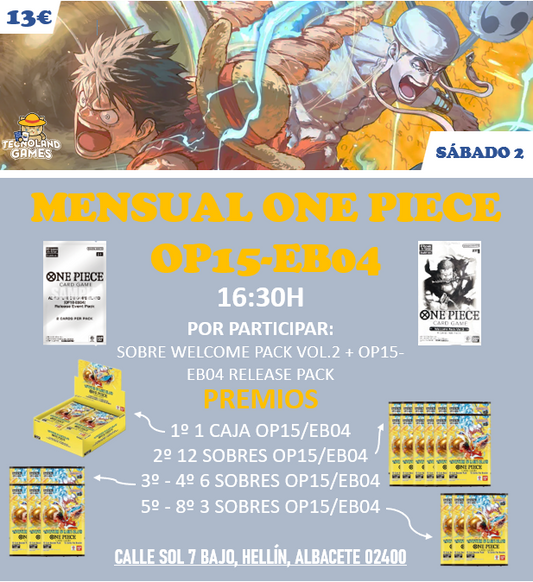 Mensual One Piece TCG