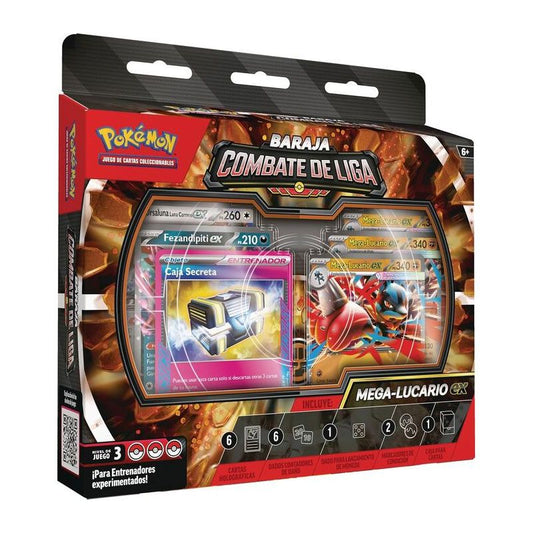 BARAJA COMBATE DE LIGA: MEGA LUCARIO EX - POKEMON TCG