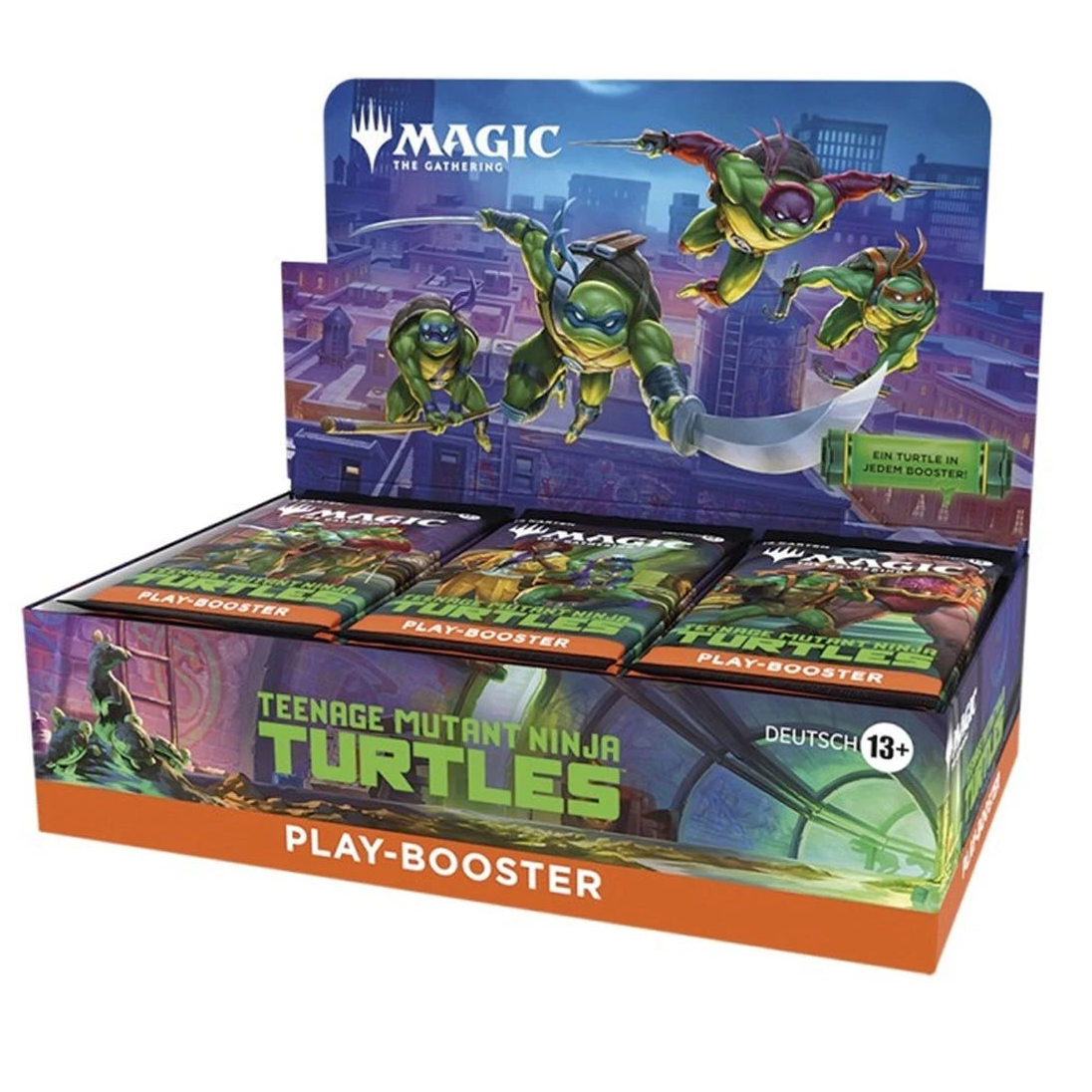 PLAY BUSTER DISPLAY (30 SOBRES) INGLES TEENAGE MUTANT NINJA TURTLE - MAGIC THE GATHERING