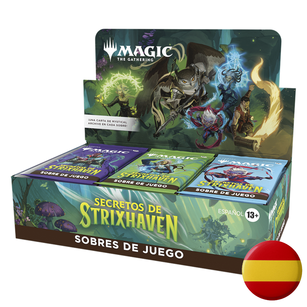 Play Booster Display (30 sobres) Secrets of Strixhaven Español - Magic The Gathering