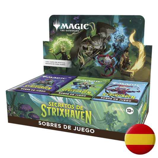 Play Booster Display (30 sobres) Secrets of Strixhaven Español - Magic The Gathering