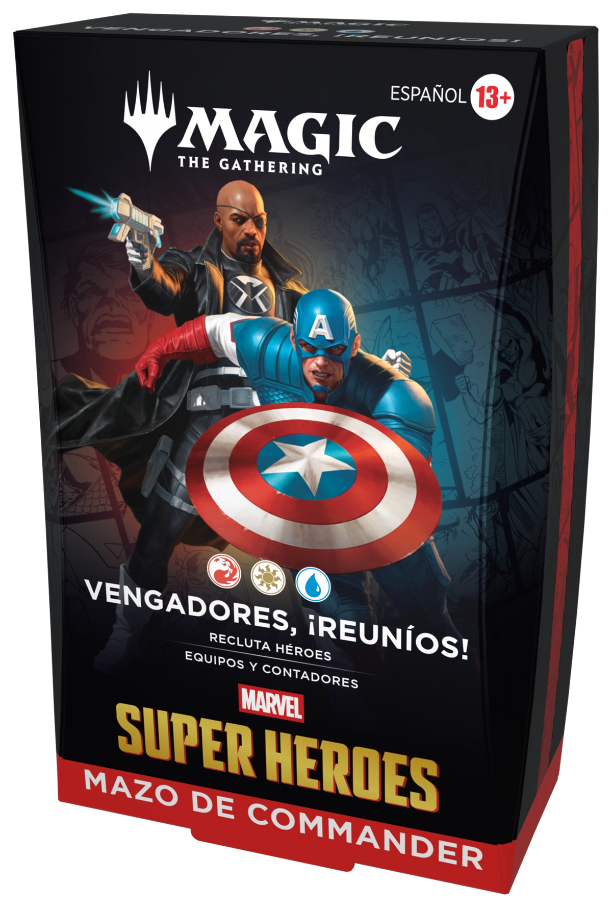 Commander Display (4 mazos) Marvel Super Heroes Español - Magic The Gathering