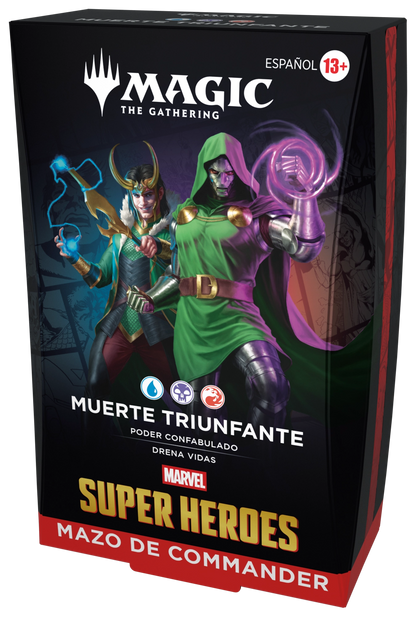 Commander Display (4 mazos) Marvel Super Heroes Español - Magic The Gathering