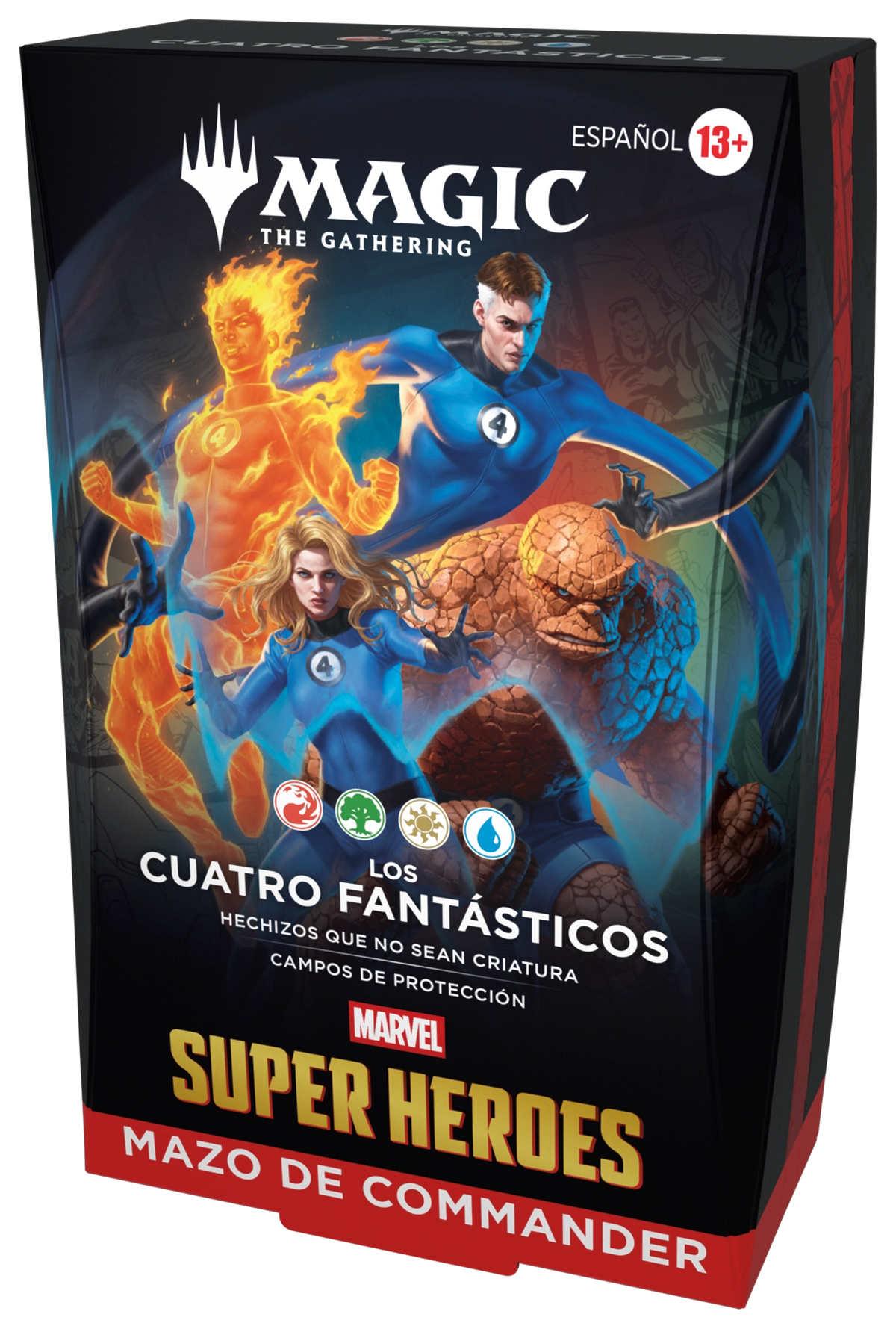 Commander Display (4 mazos) Marvel Super Heroes Español - Magic The Gathering