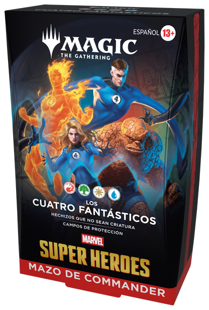 Commander Display (4 mazos) Marvel Super Heroes Español - Magic The Gathering