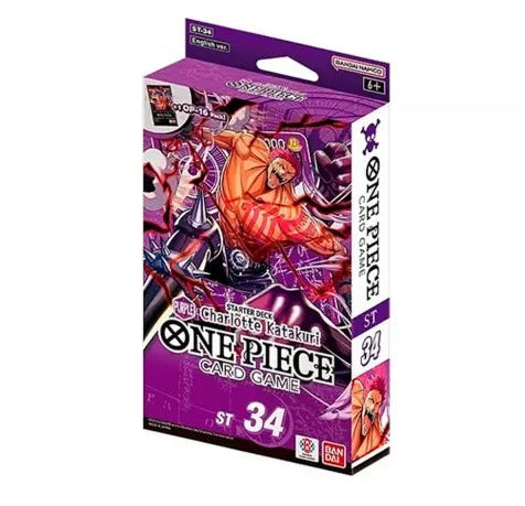 ONE PIECE TCG - STARTER DECK ST31-ST36 - INGLES